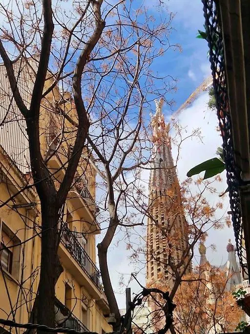 公寓 巴塞罗那Loft Nearby Sagrada Familia公寓